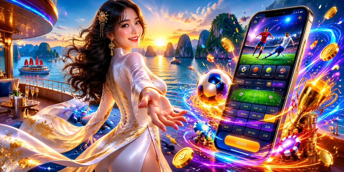 Người chơi cá cược bóng đá và esports trên nền tảng vsip2 tại Hạ Long